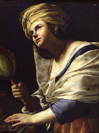 Vanidad, c.1650-70 de Mattia Preti